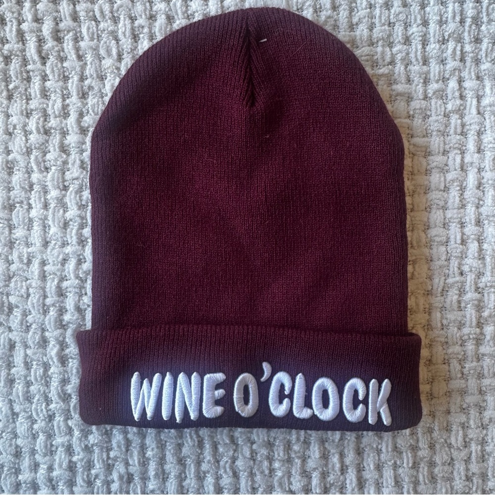 Wine O'Clock Beanie